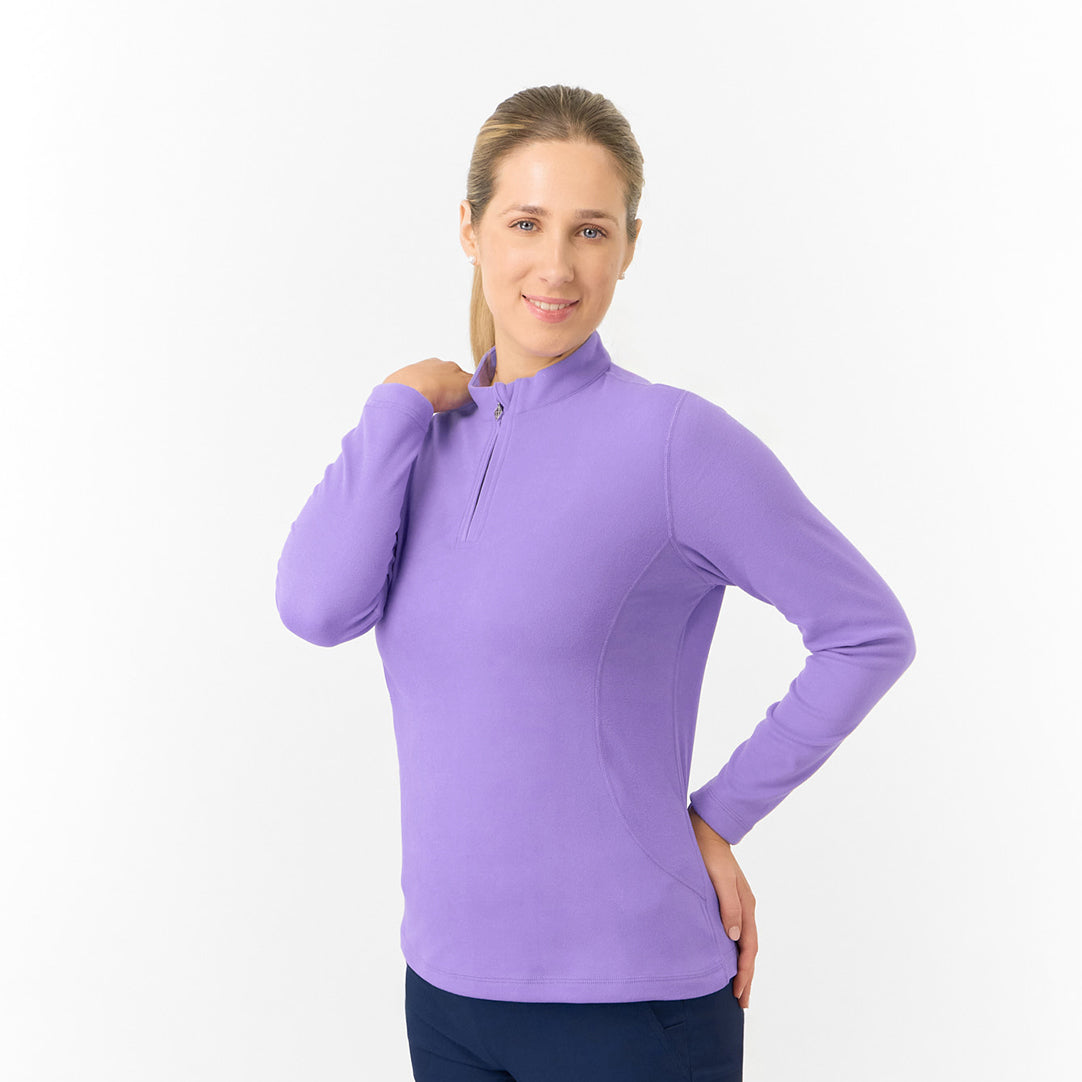 Pure Golf Ladies Super Soft 1/4 Zip Fleece