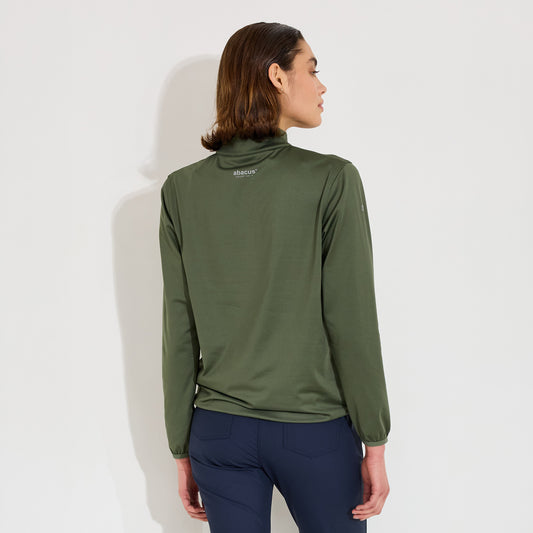 Abacus Ladies Zip-Neck Fleece - Core Performance Top