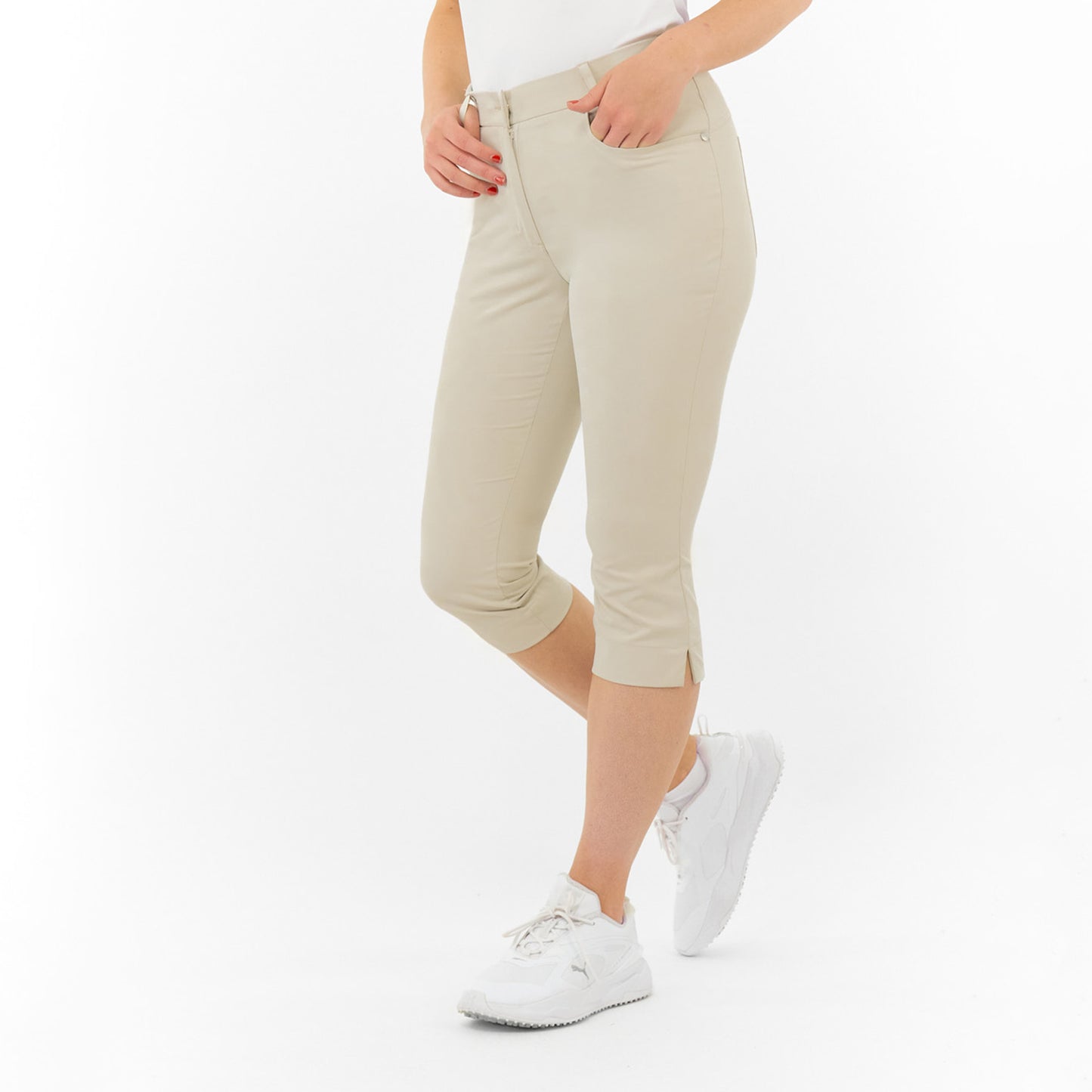 Pure Golf Ladies Lightweight Stretch Capri