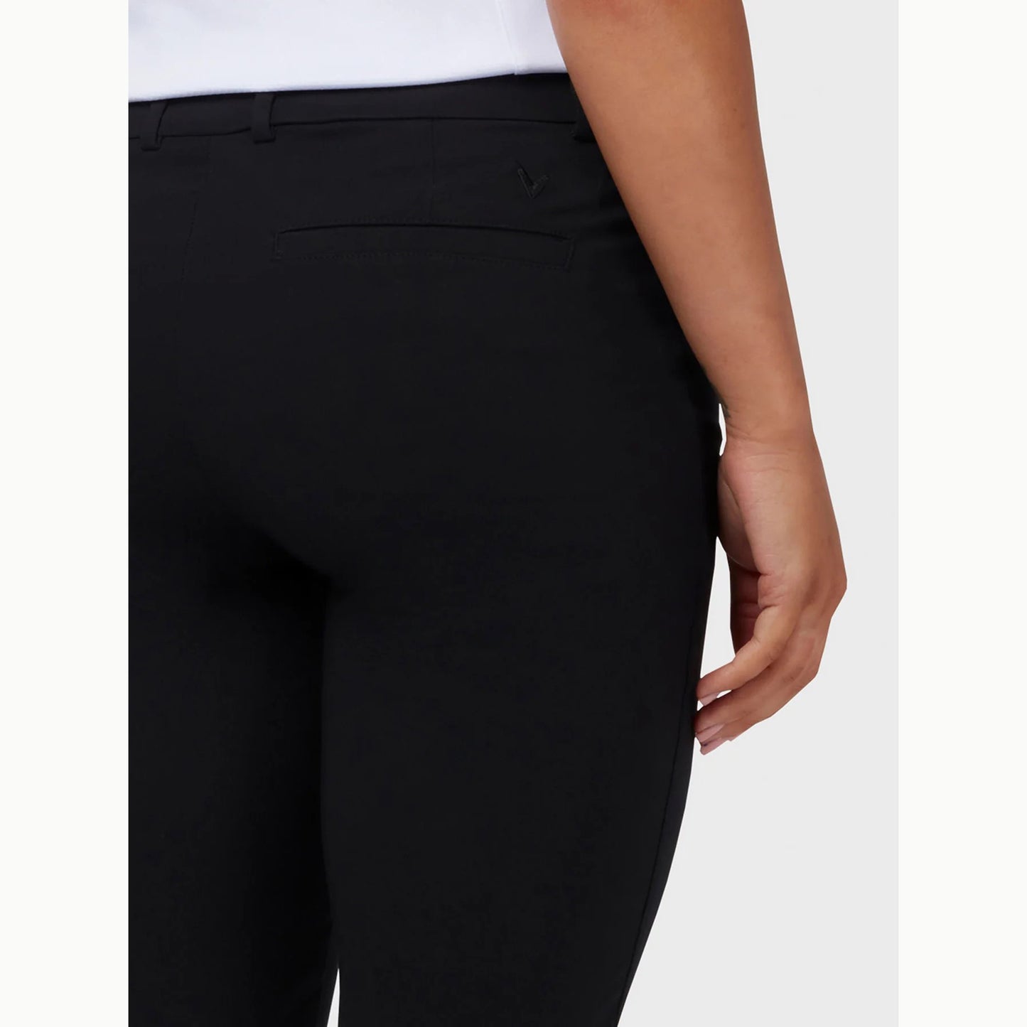 Callaway Ladies Truesculpt Caviar Black Pull-On Trousers