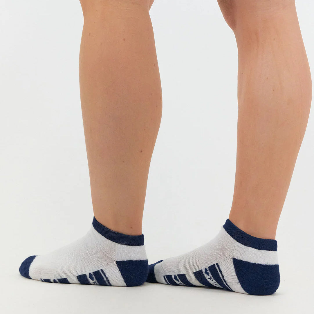 Pure Golf 3 Pair Pack of Cotton-Rich Socks in Navy