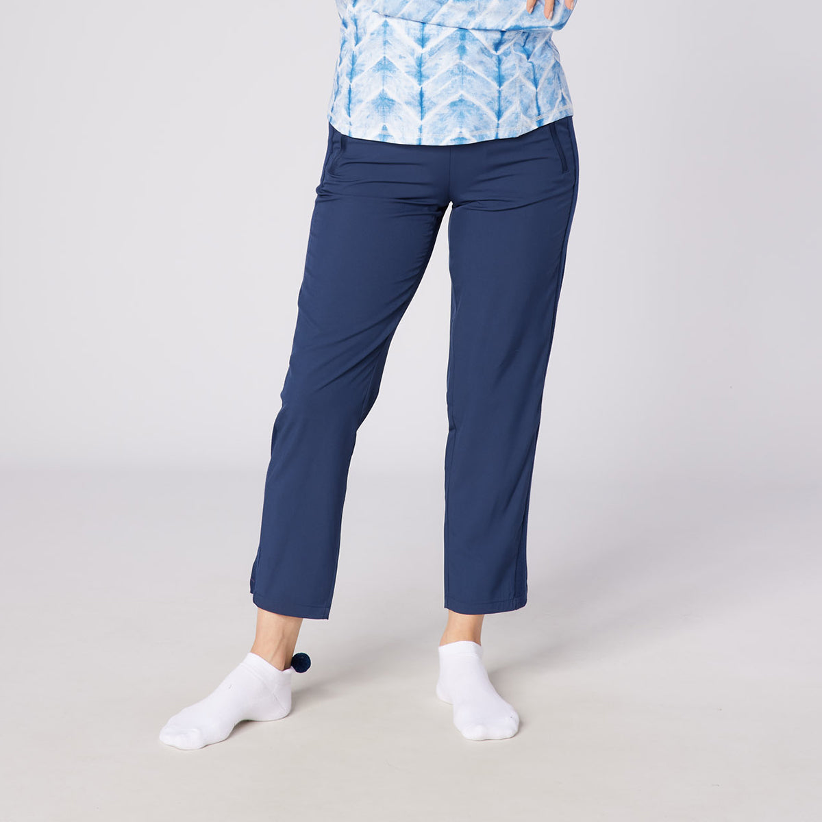 Swing Out Sister Ladies Lightweight 7/8 Pull-On Trousers – Stretchy Comfort and Effortless Style for Any Occasion