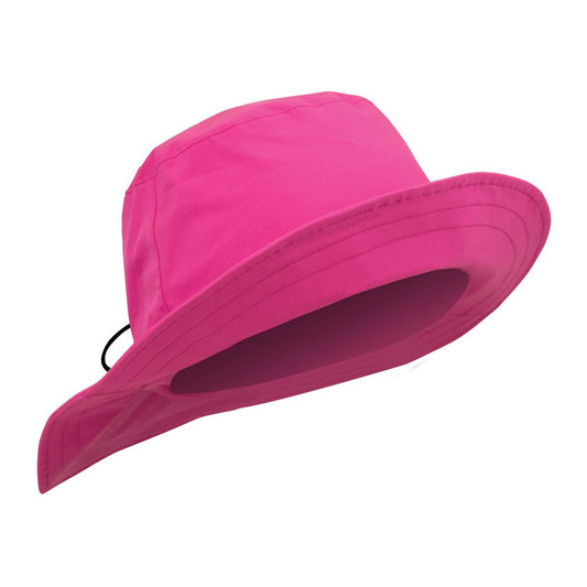 Surprizeshop Ladies Waterproof Golf Hat with Extended Brim in Pink