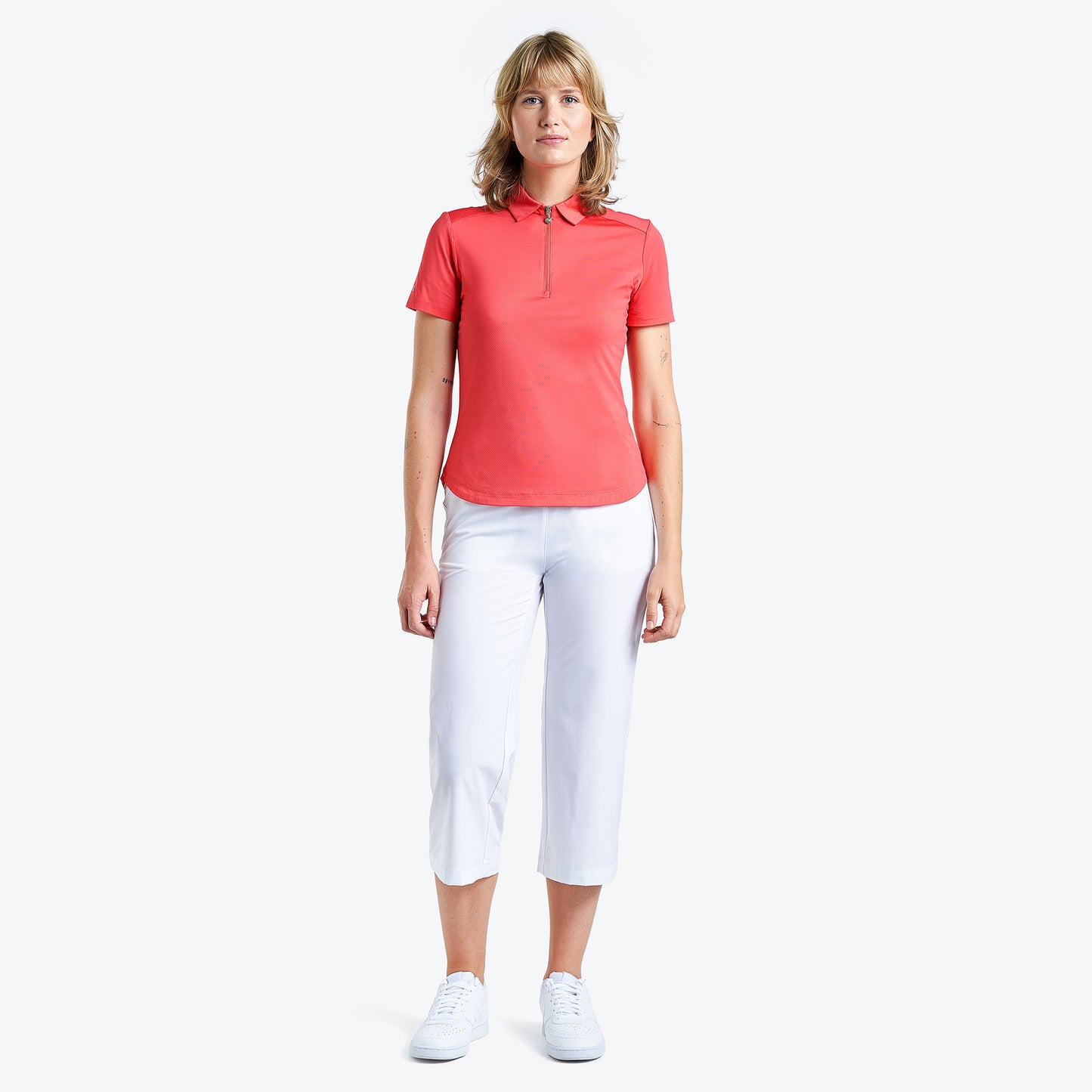 Nivo Ladies Short Sleeve Polo with UPF50 - Last One Small Only Left