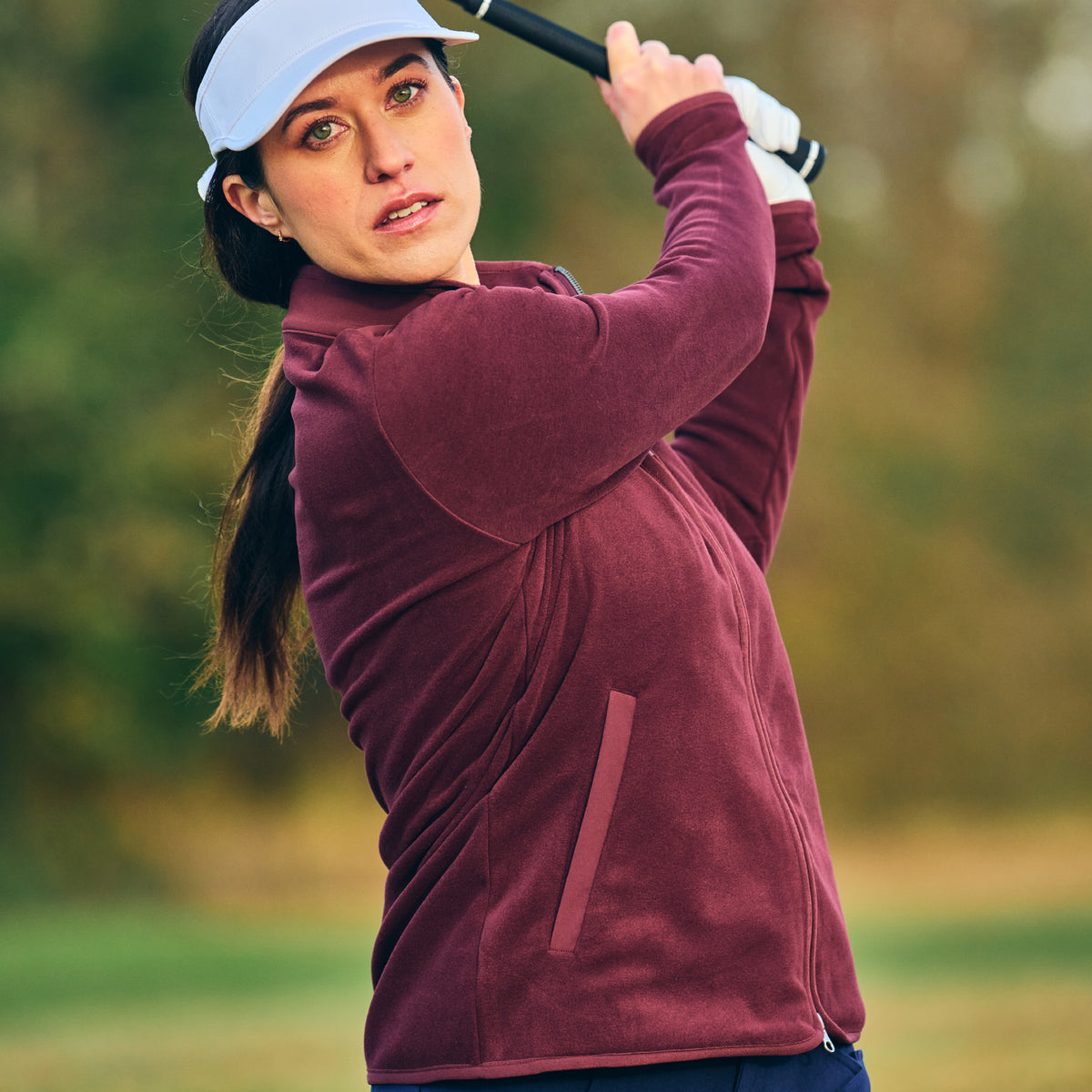 FootJoy Ladies Full-Zip MicroFleece Thermal Jacket