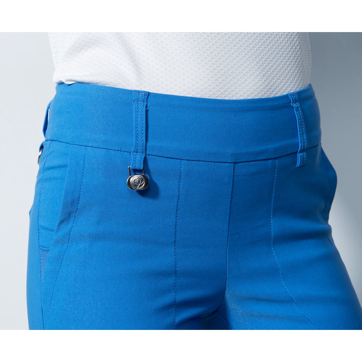 Daily Sports Ladies Pull-On Golf 7/8 Trousers in Cosmic Blue