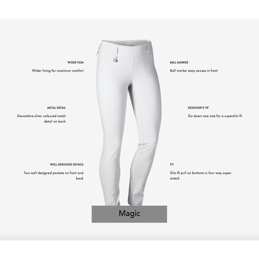 Daily Sports Ladies Pull-On Black Golf Trousers