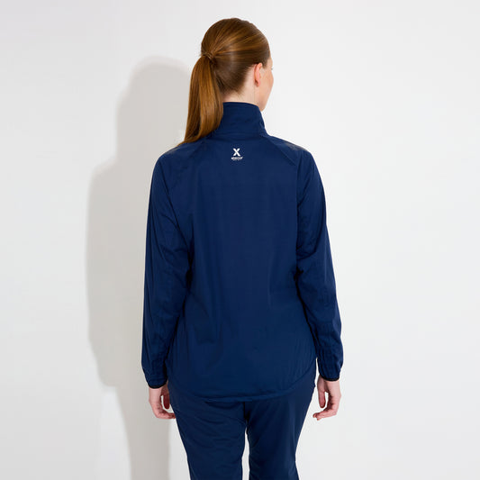 Abacus Ladies Pitch 37.5 Technology Rain Jacket in Midnight Navy