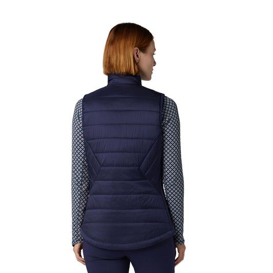 Callaway Ladies Golf Quilted Gilet with Primaloft in Navy