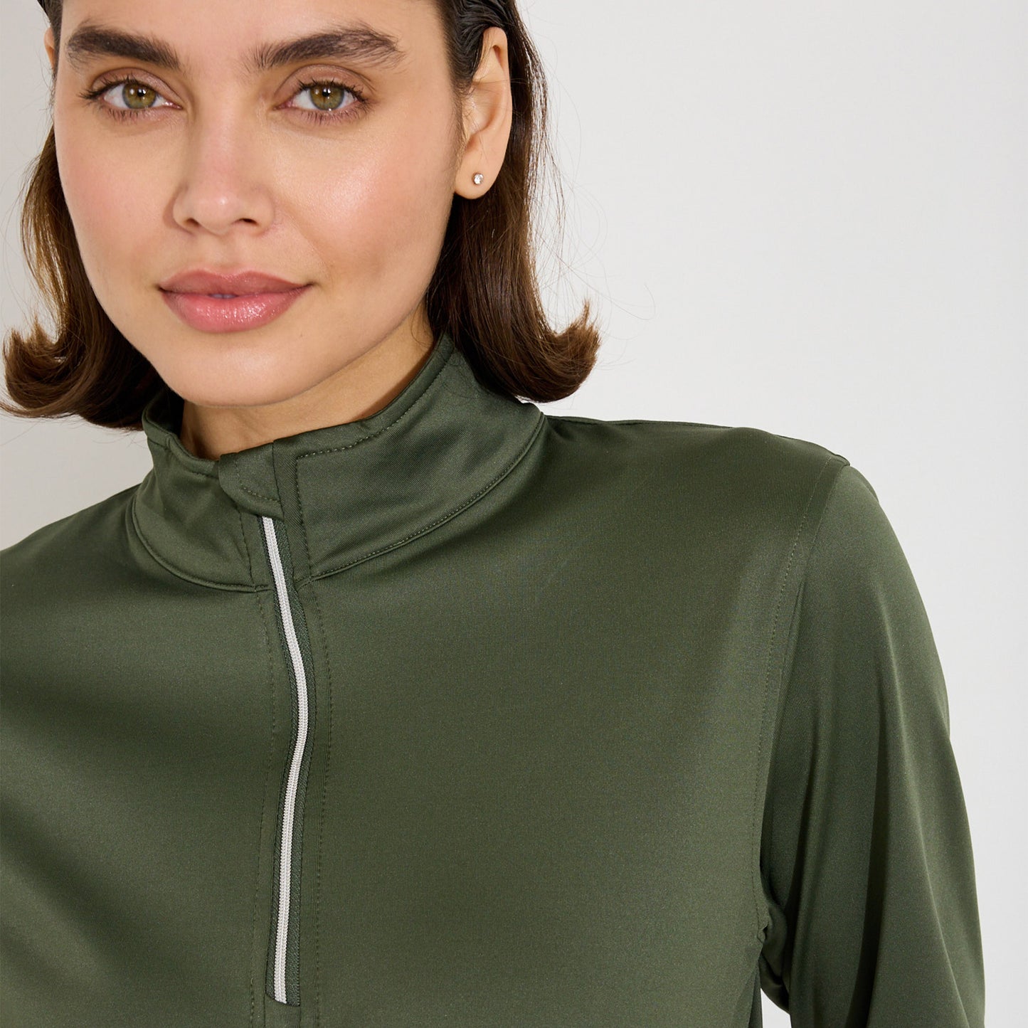 Abacus Ladies Zip-Neck Fleece Inner - Core Performance Top