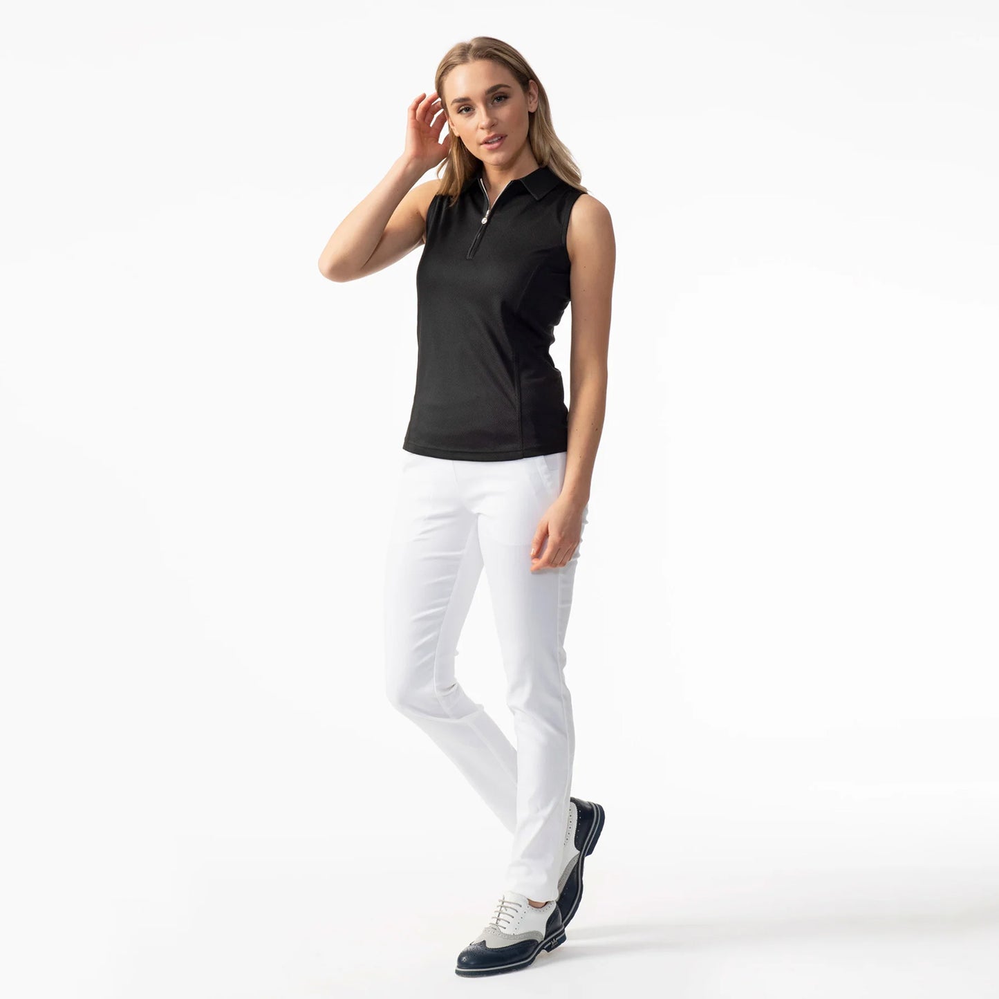 Daily Sports Ladies Pull-On White Golf Trousers