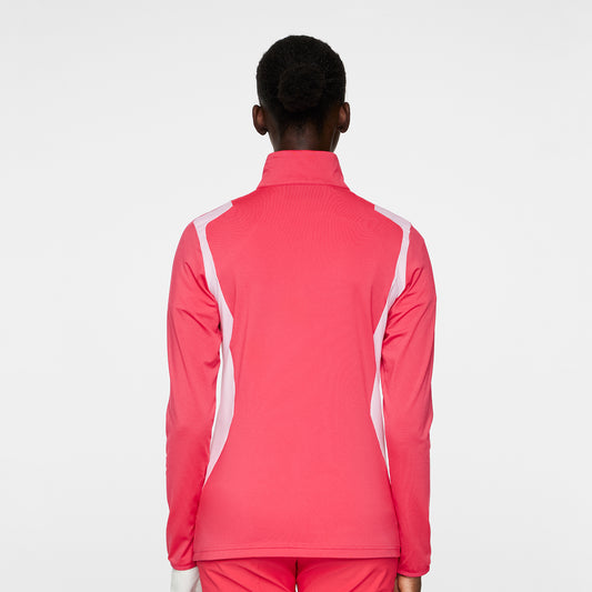 J.Lindeberg Ladies Zip-Neck Lightweight Mid-Layer