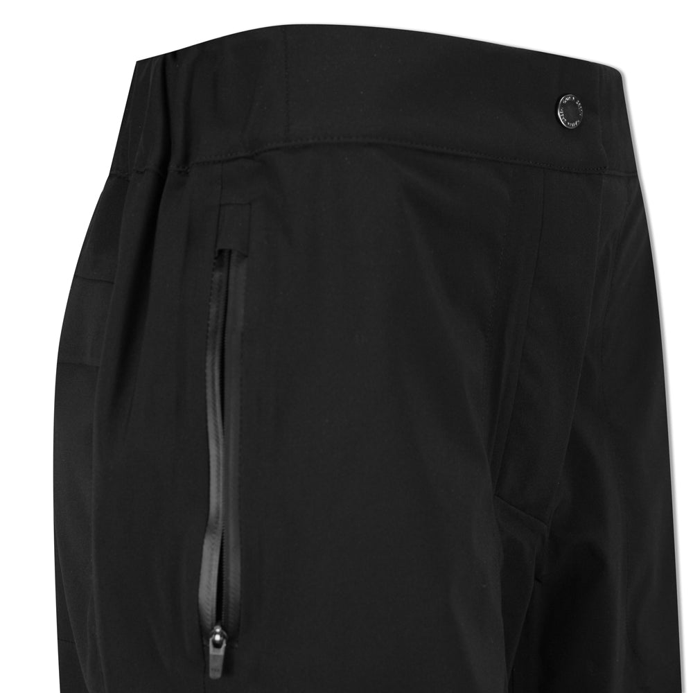 Galvin Green Ladies GORE-TEX Paclite Golf Trousers in Black - X Large Only Left