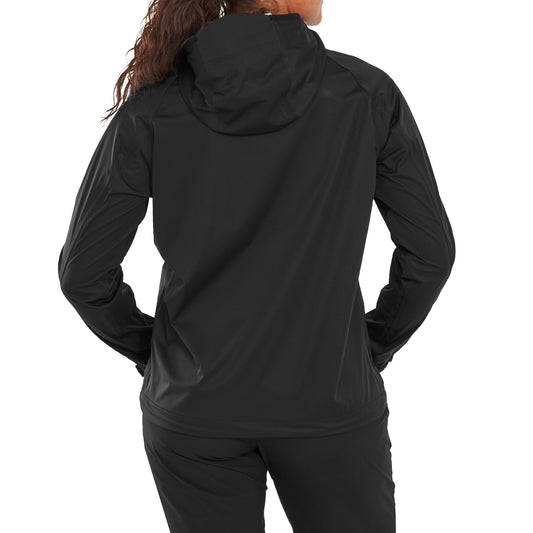 FootJoy Ladies Waterproof Jacket with adjustable Hood in Black