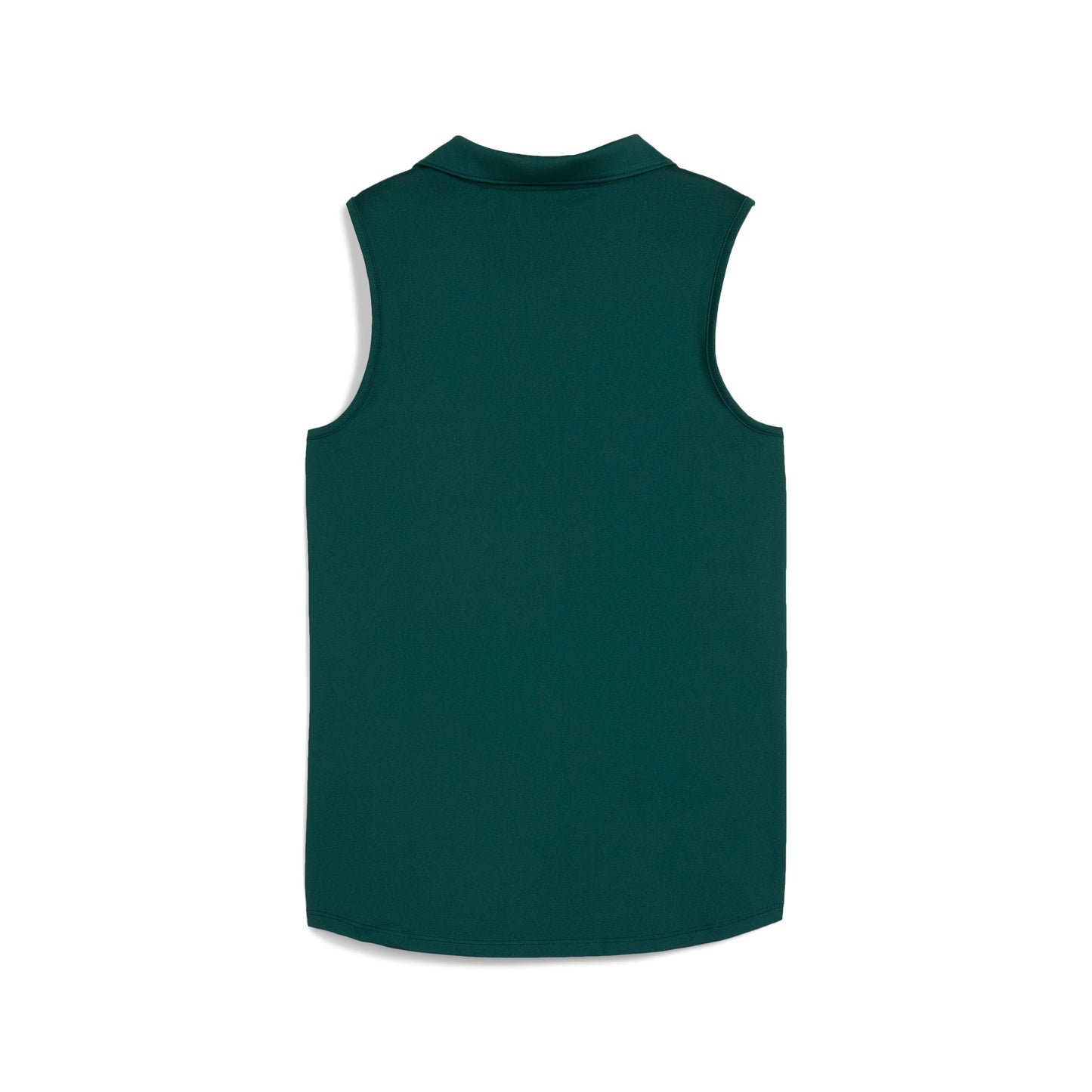 Puma Golf Ladies Sleeveless Polo with Piped V-neck