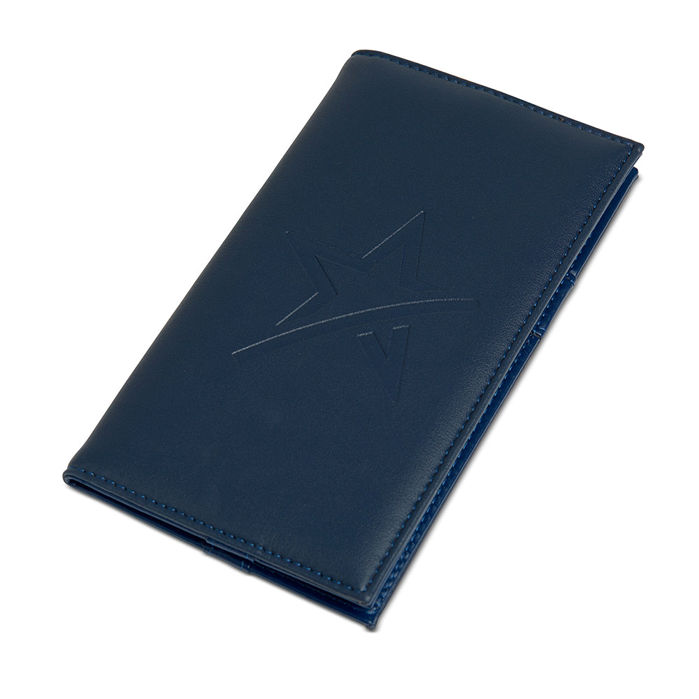 Swing Out Sister Leather Scorecard Holder in Navy Star