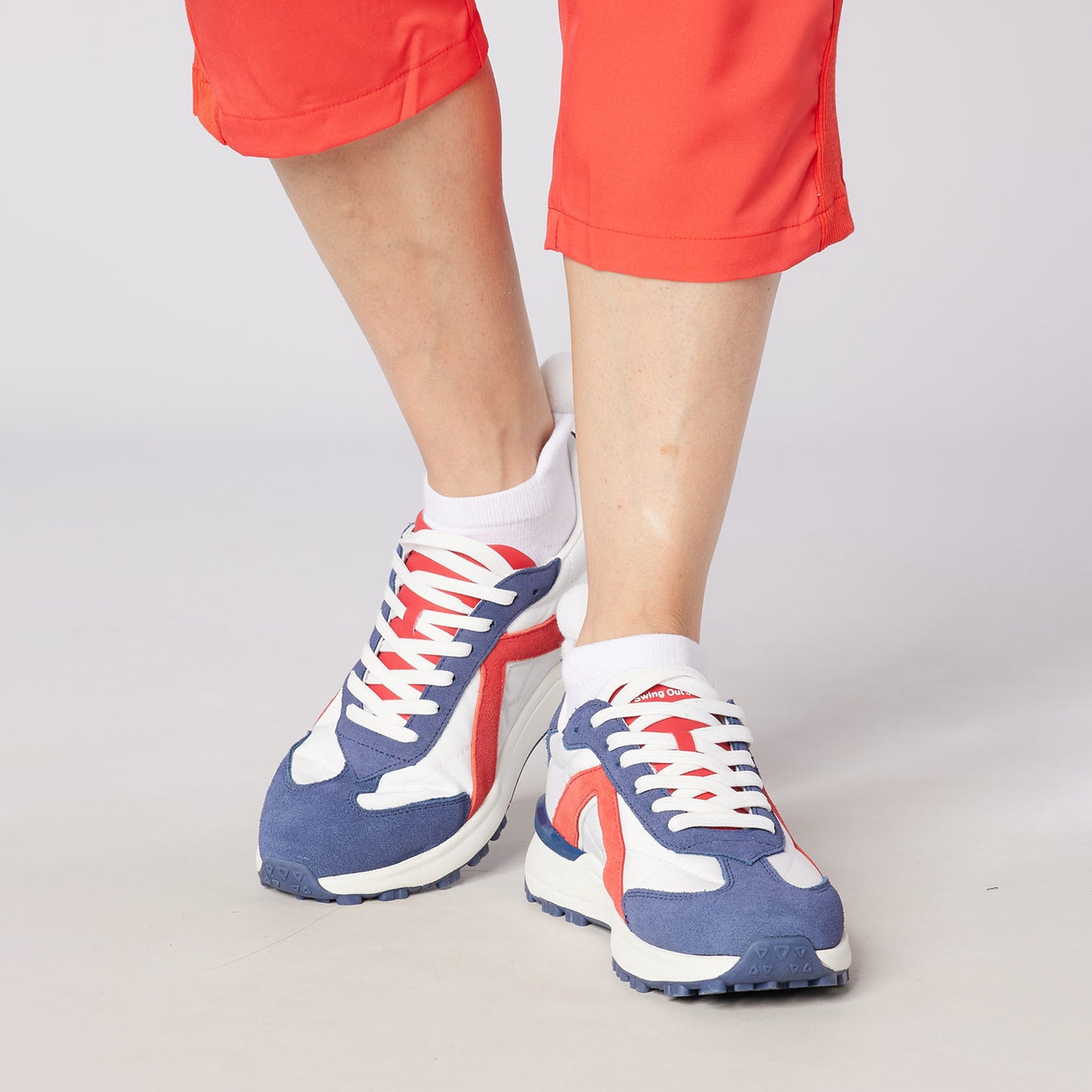 Swing Out Sister Ladies Spikeless Colour Block Golf Shoes