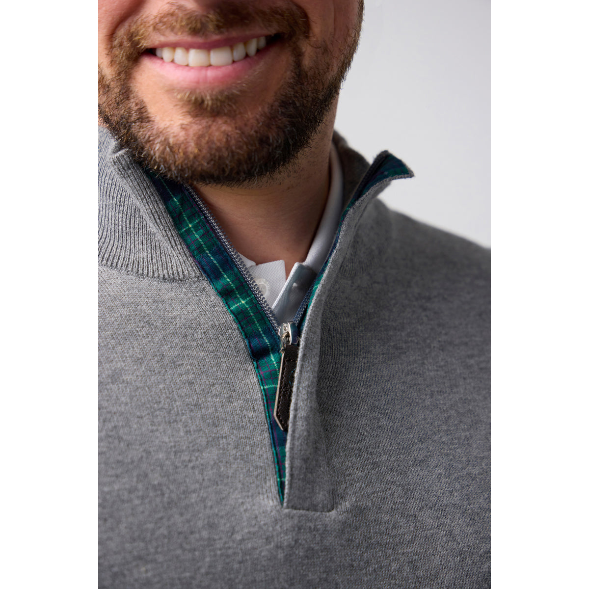 Glenmuir Mens Cashmere Blend Sweater with Water Repellent Finish