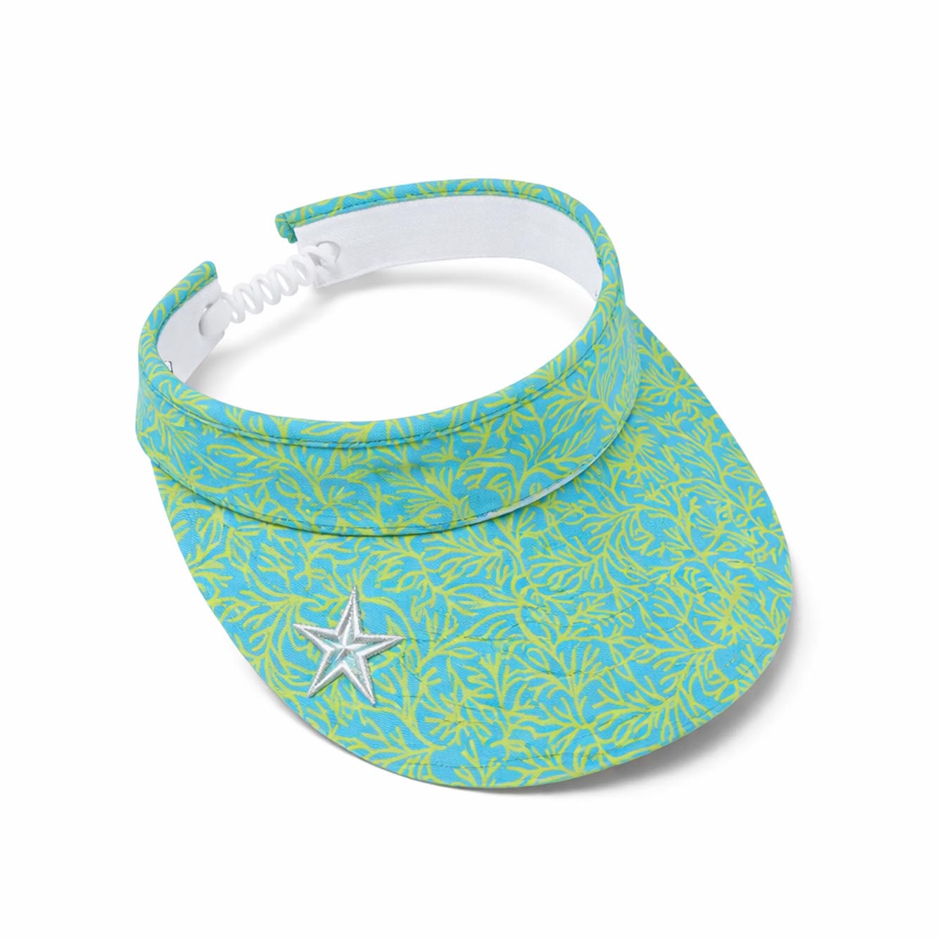 Swing Out Sister Ladies Adjustable Printed Visor For All Day Comfort