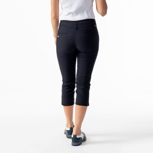 Daily Sports Ladies Pull-On Dark Navy Golf Capris