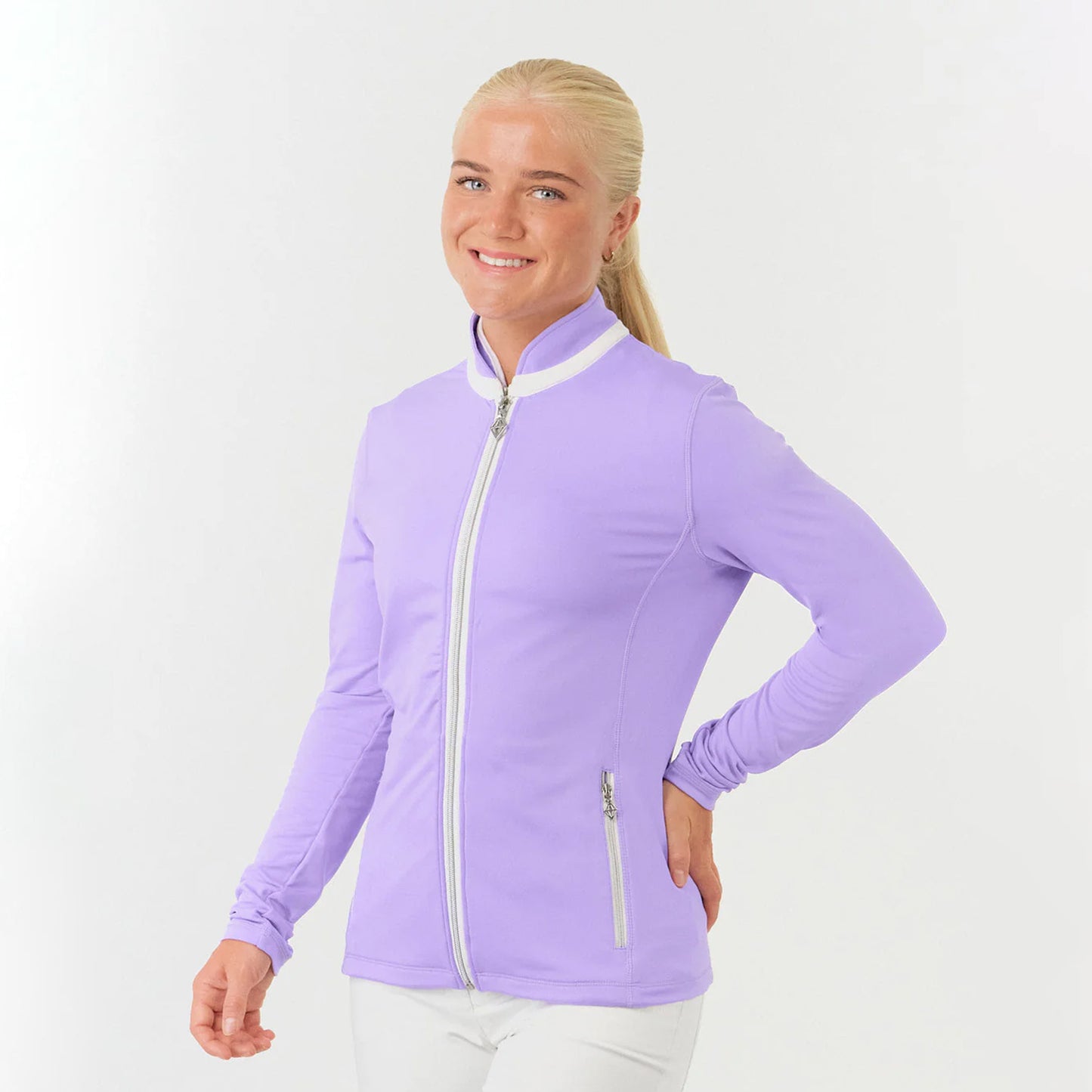 Pure Golf Ladies Full Zipped Mid-Layer Jacket