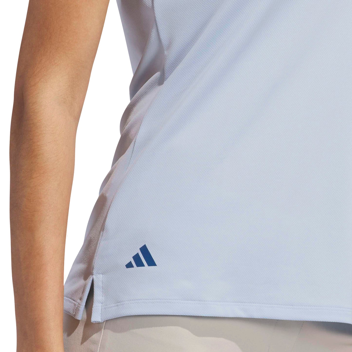 adidas Golf Ladies Short Sleeve Polo with Contrasting Trim for Feminine Flair with Every Swing