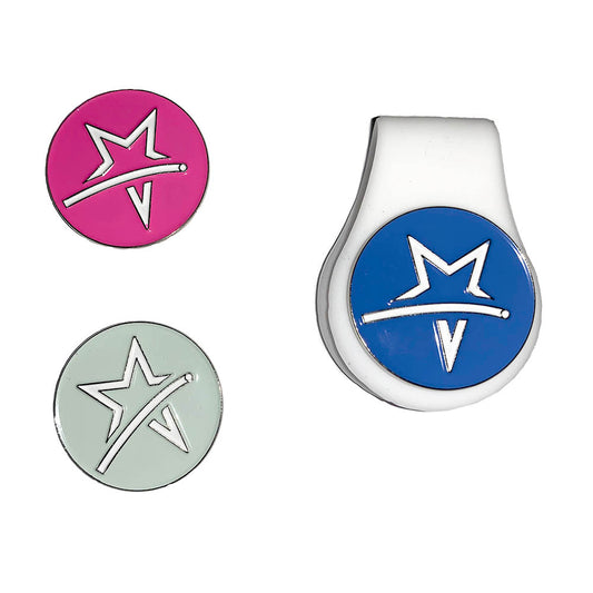 Swing Out Sister Ball Marker & Flexi Clip Set in Mixed Colours