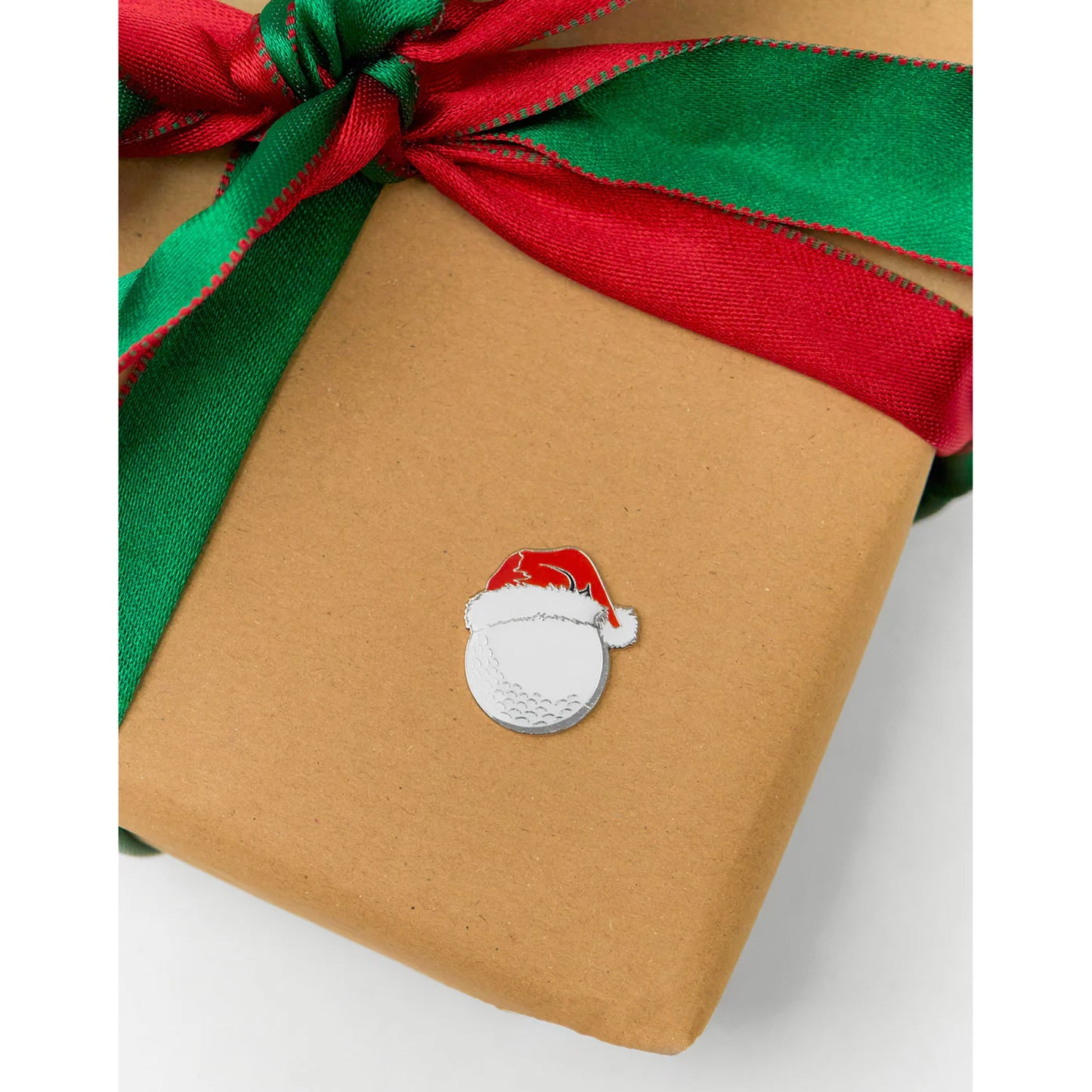 Christmas Santa Hat Golf Ball Marker