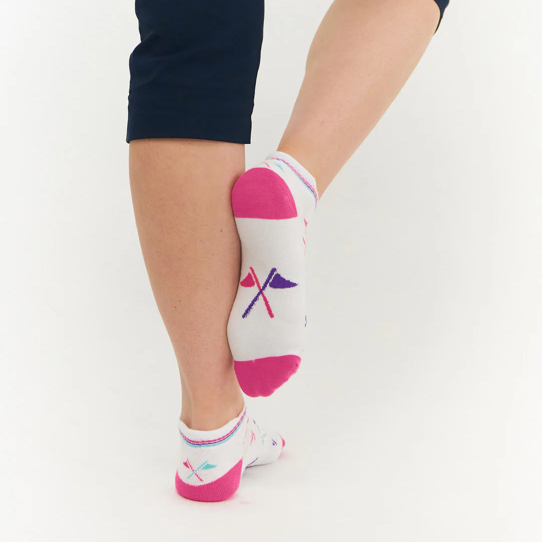 Surprizeshop Ladies 3 Pair Pack Golf Socks