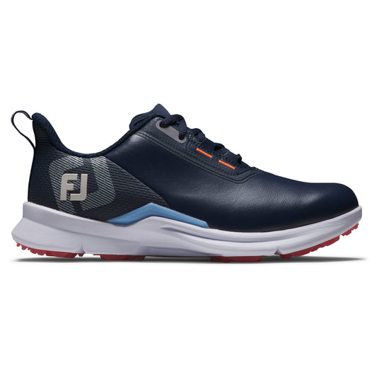 FootJoy Ladies Waterproof Fuel Golf Shoe with Wide Fit & Spikeless Sole in Navy