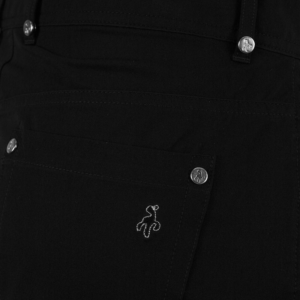 Green Lamb Ladies Stretch Skort in Black - Last One Size 12 Only Left