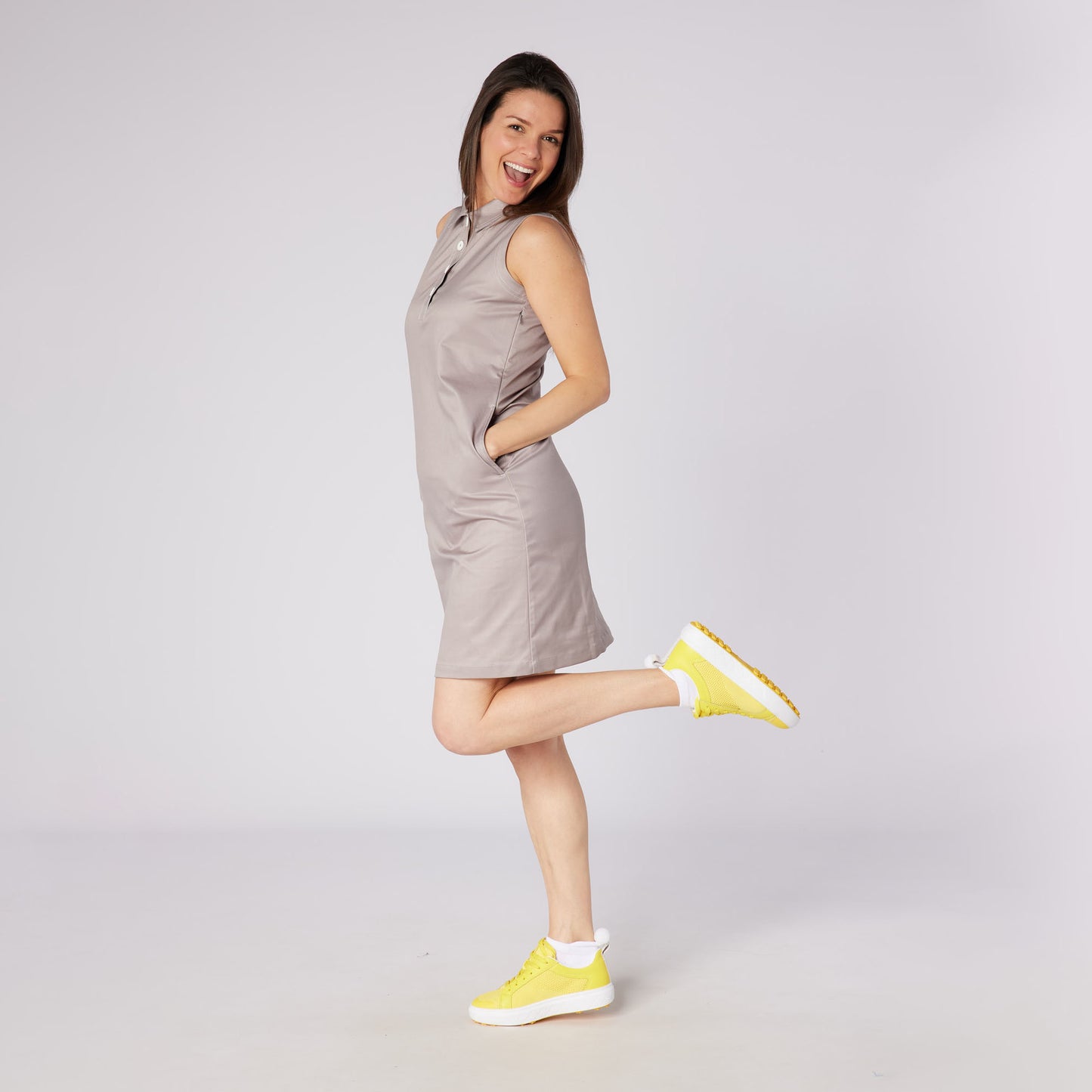 Swing Out Sister Ladies Versatile Dress with Sleek Shift Design for Comfort & Confidence