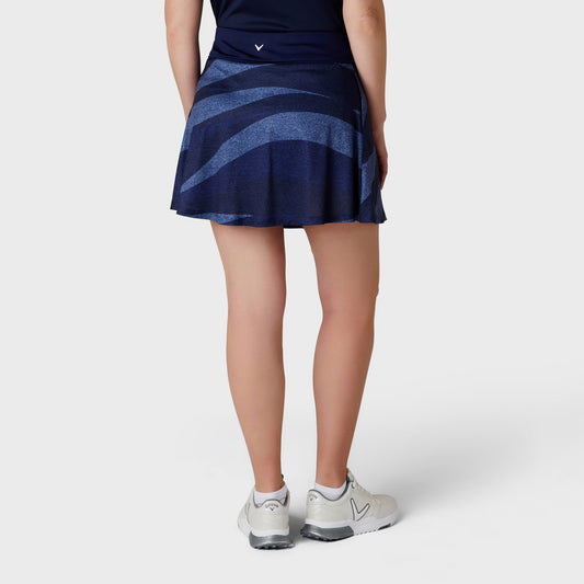 Callaway Ladies Gradient Wave Flounce Golf Skort