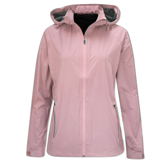 Sunderland Ladies WhisperDry Waterproof Jacket with Hood in Pink