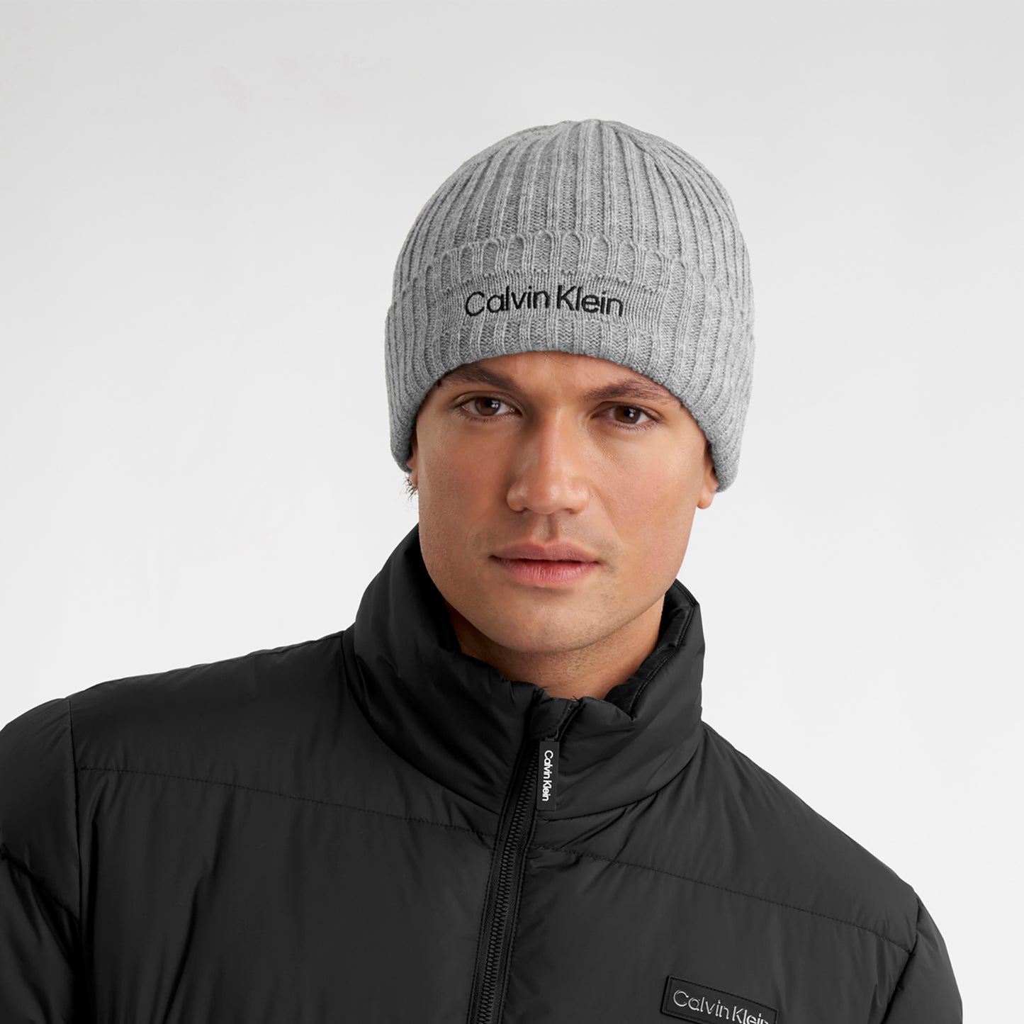 Calvin Klein Mens Fleece Lined Beanie