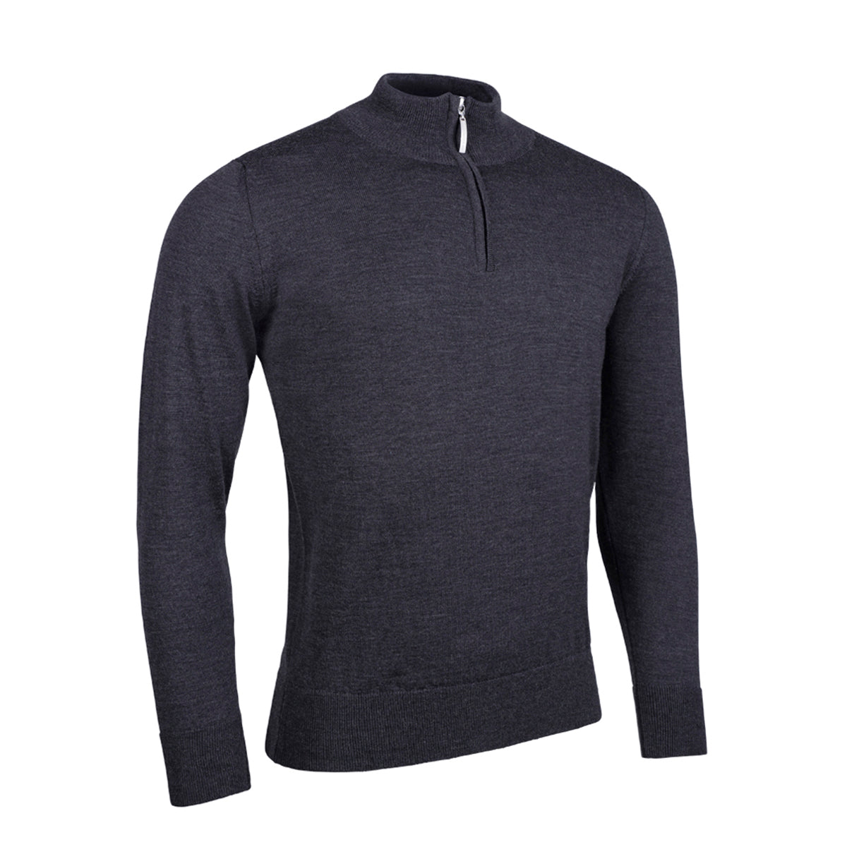 Glenmuir Mens Lined Merino Blend Sweater with Water Repellent Finish