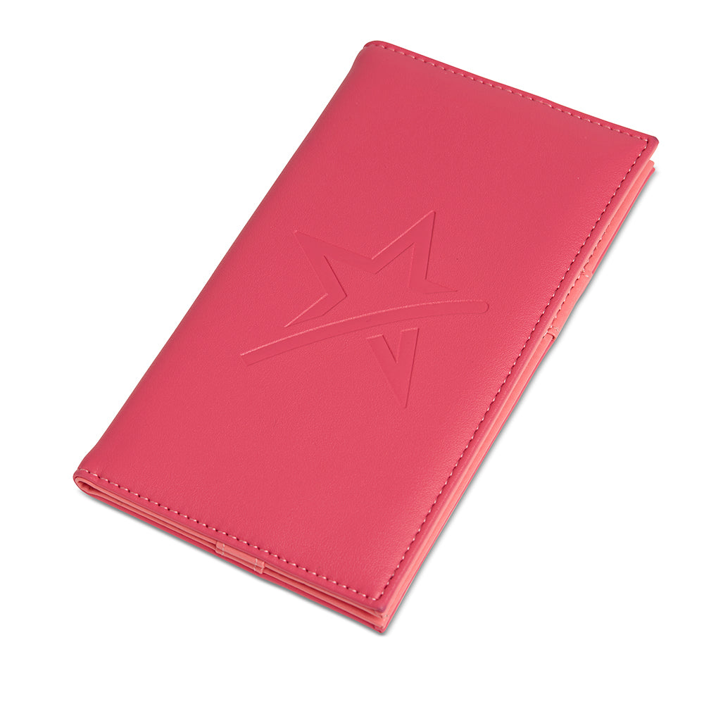 Swing Out Sister Leather Scorecard Holder in Pink Star