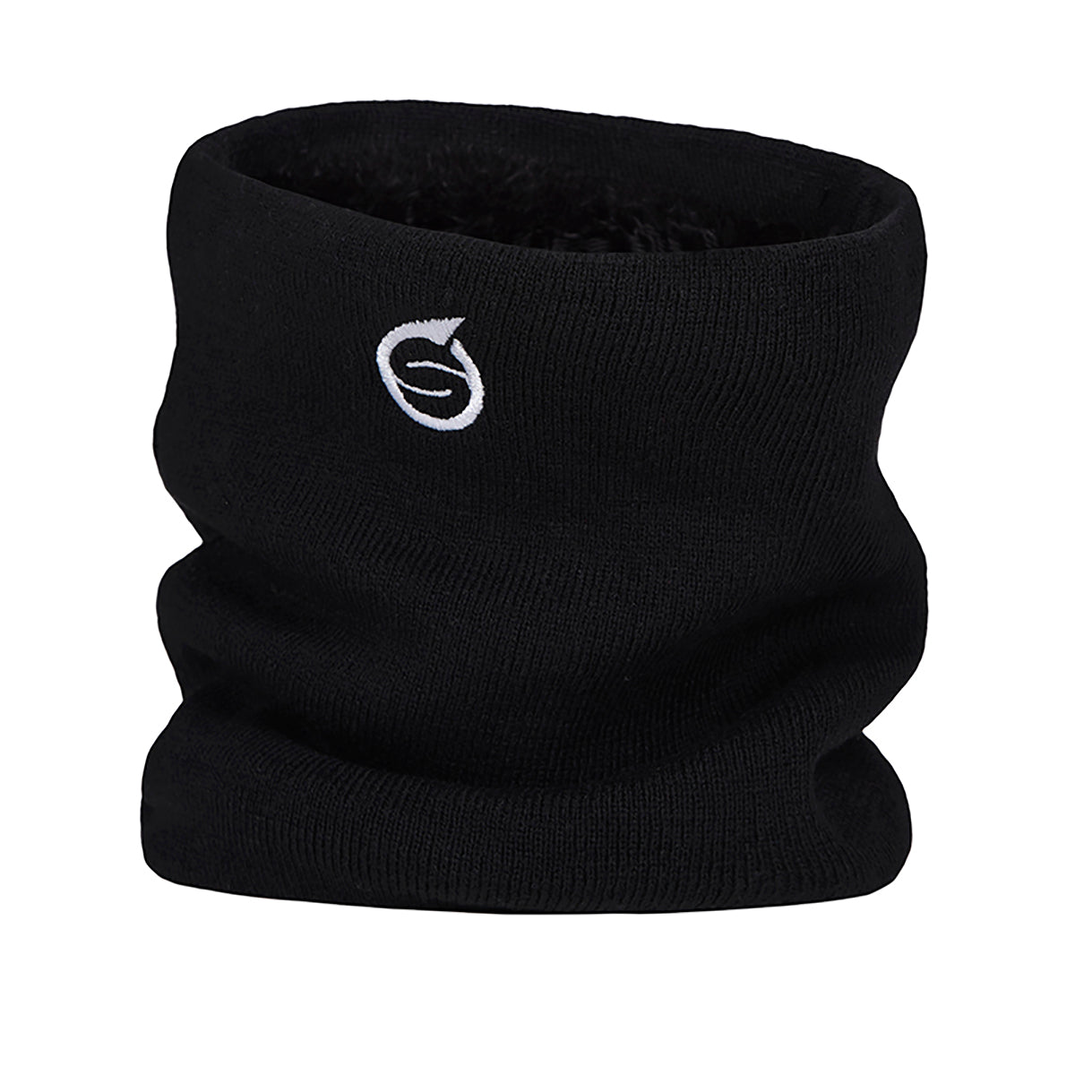 Sunderland Ladies Black Thermal Neck Warmer - Soft Stretch Comfort for Cold-Weather Rounds