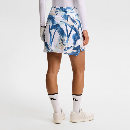 J.Lindeberg Ladies Pull-On Print Skort - Designed for Confident Movement