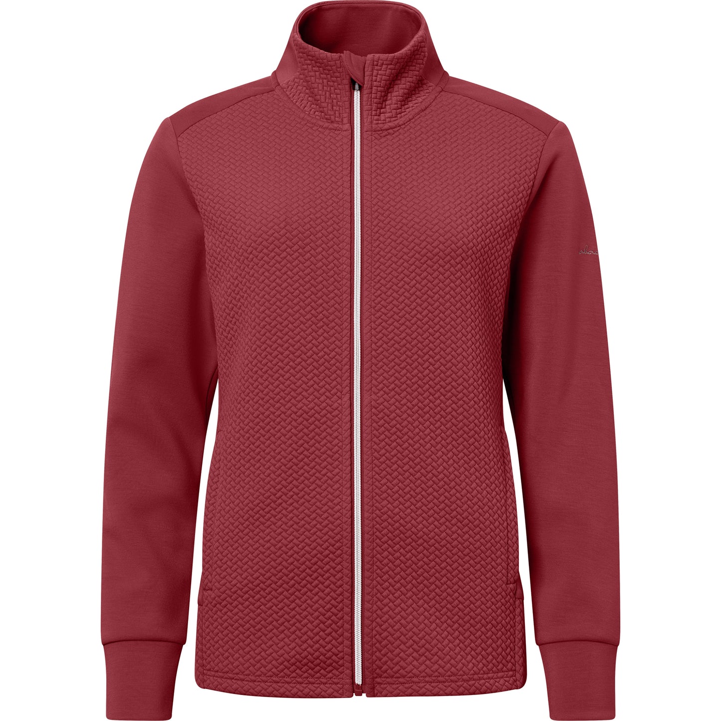 Abacus Ladies Full-Zip Textured Mid-Layer Jacket