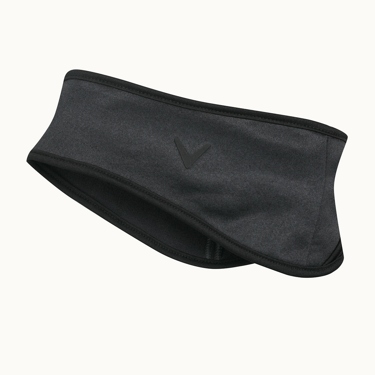 Callaway Ladies Fleece Lined Ponytail Headband in Black