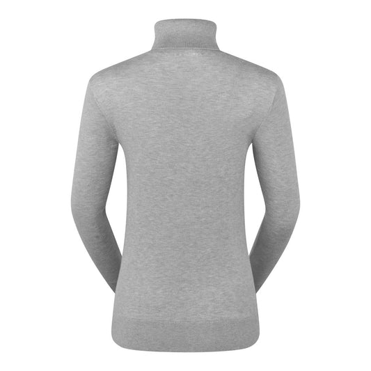Pure Ladies Fine Knit Super-Soft Roll Neck