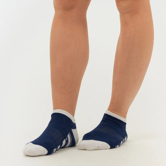 Pure Golf 3 Pair Pack of Cotton-Rich Socks in Navy