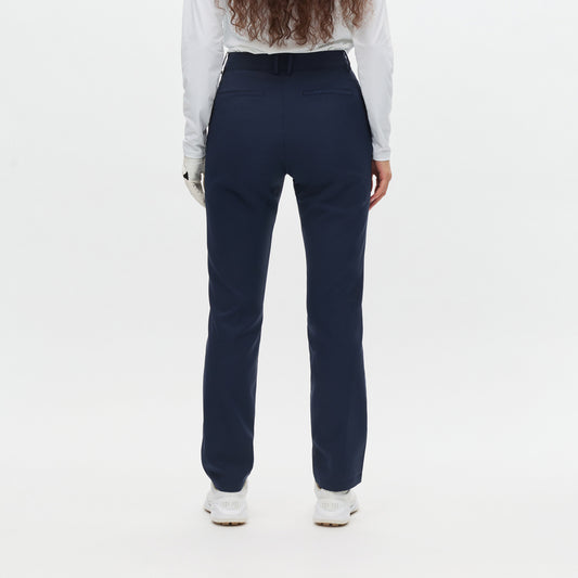 Rohnisch Ladies Navy Slim Fit Chino-Style Trousers - Lightweight & Beautifully Tailored