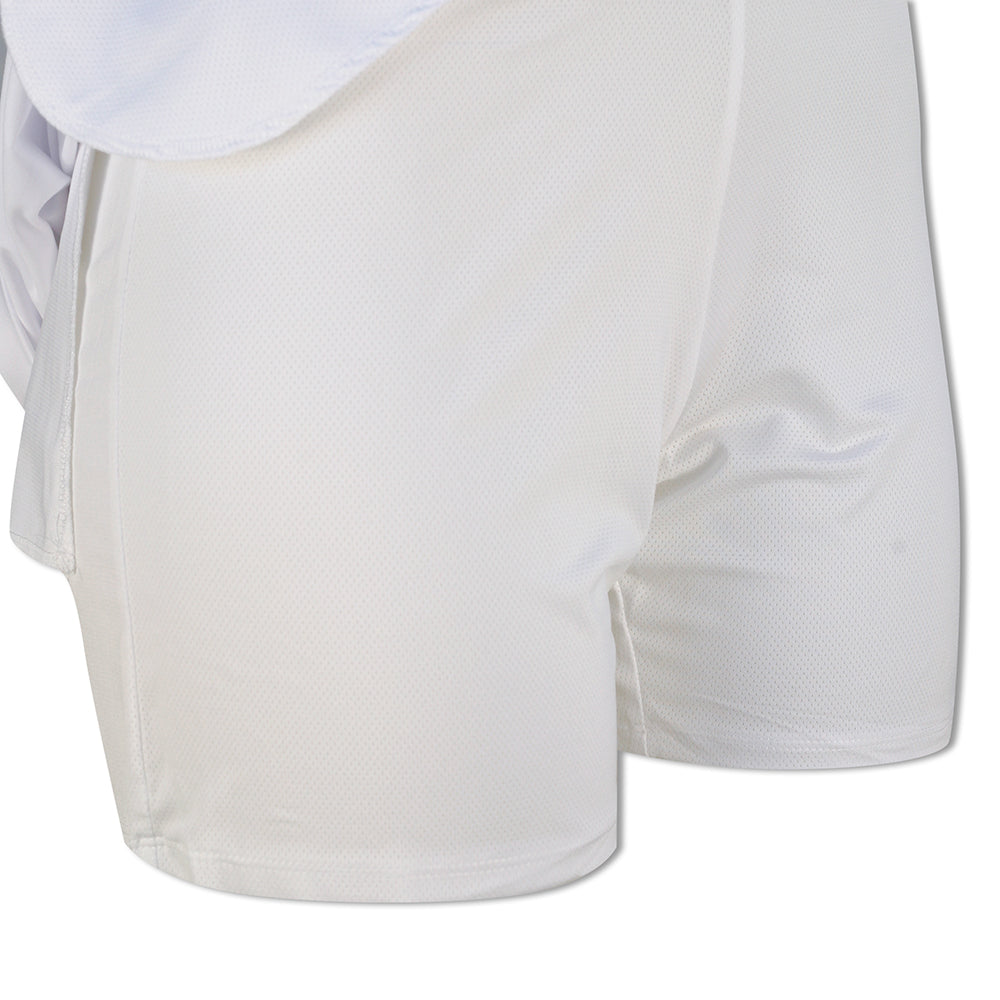Callaway Ladies Jersey Skort with Truesculpt in Brilliant White