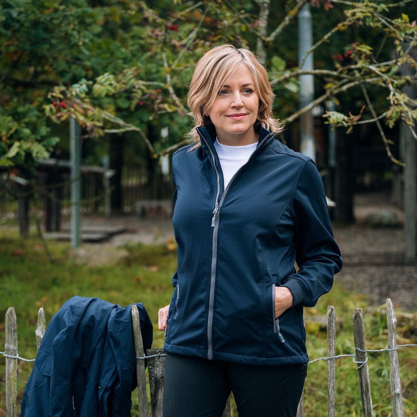 Abacus Ladies Staff 3-in1 Jacket in Navy