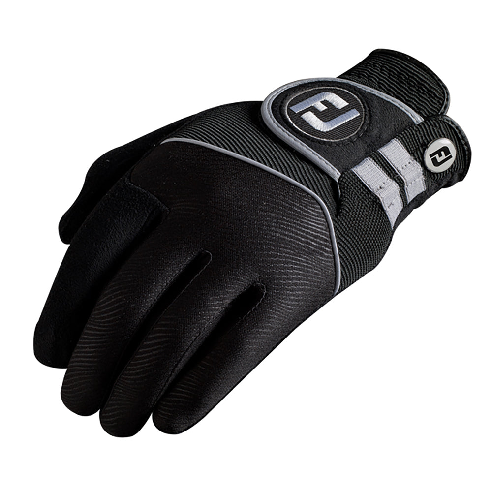 FootJoy Ladies RainGrip Pair of Golf Gloves in Black