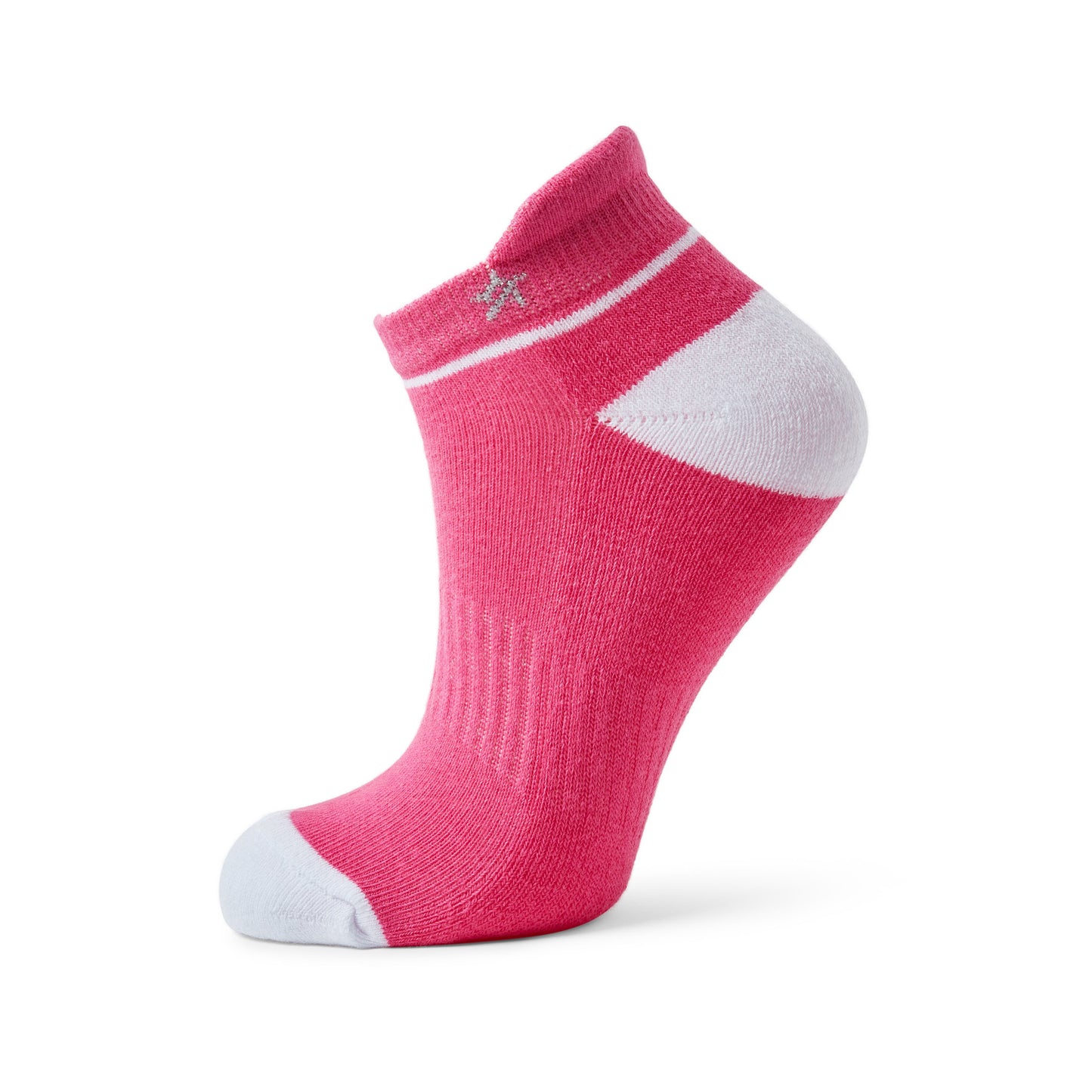 Swing Out Sister Ladies 2 Pair Cotton Socks in Lush Pink and Mandarin