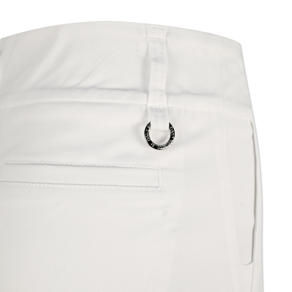 Daily Sports Ladies Shorter-Length Pull-On White Golf Shorts