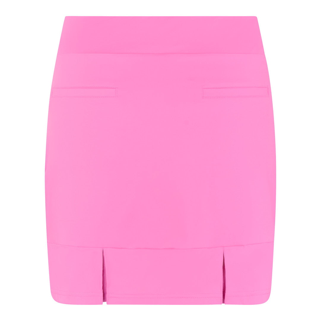 Pure Golf Ladies Pull-on Golf Skort in Candy Pink